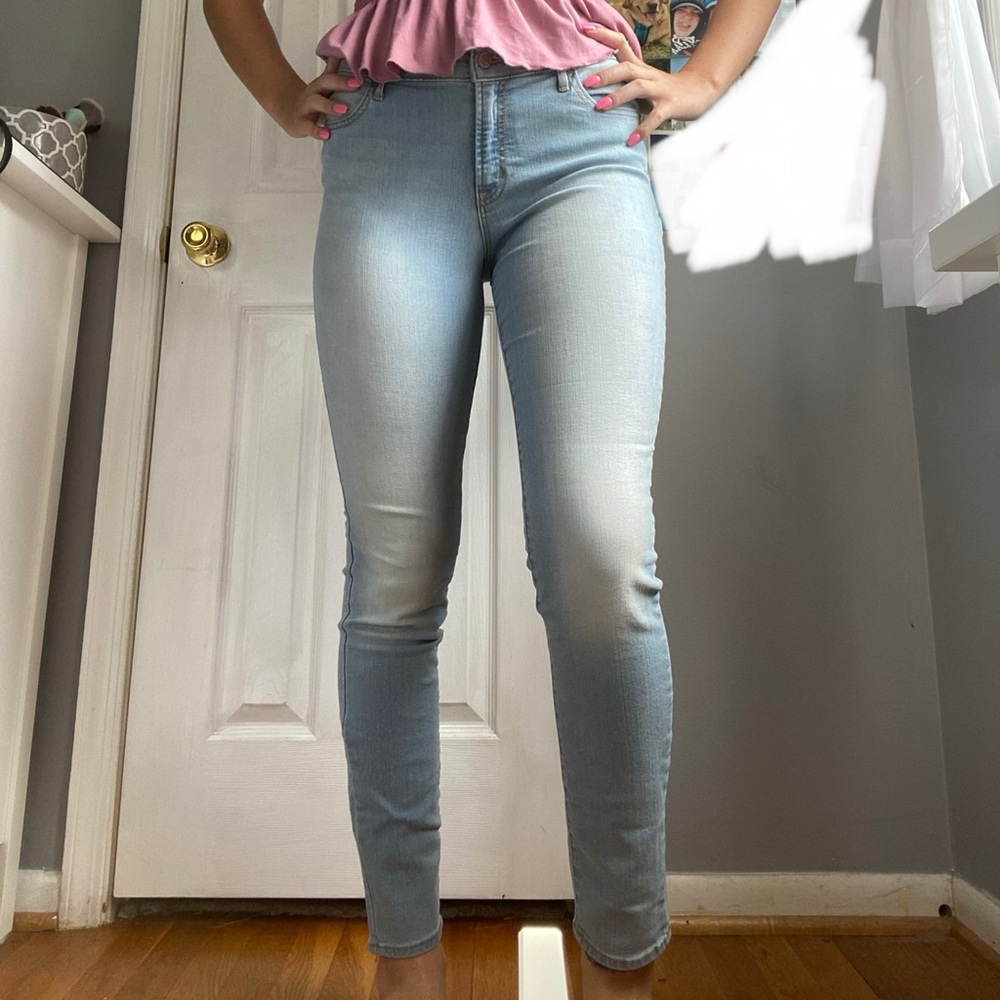Old navy super skinny mid rise jeans